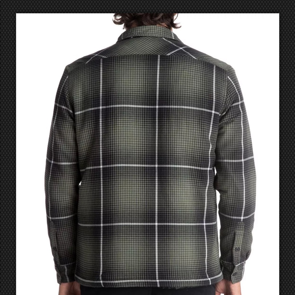 Quiksilver Men's Cypress Road Overshirt L XL - Picture 4 of 7
